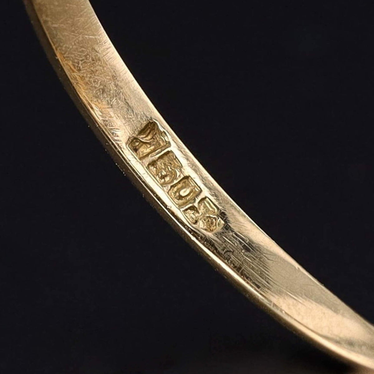 Belle Epoque Diamond Ring of Platinum and 18k Gold - Trademark Antiques