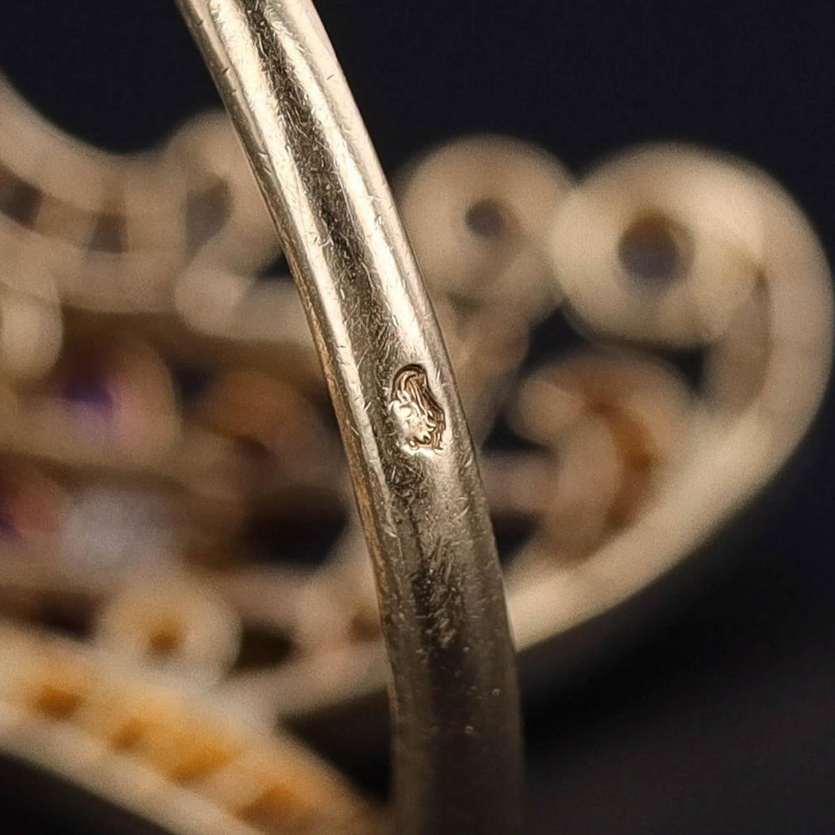 Belle Epoque Ruby and Diamond Ring of 18k Gold - Trademark Antiques