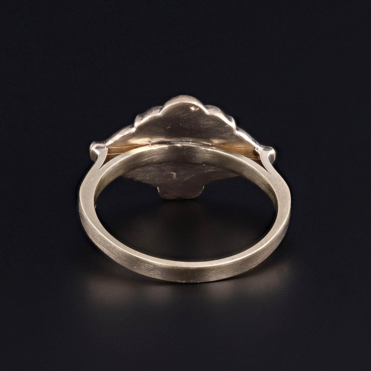 Egytpian Revival Reproduction Ring of 14k Gold - Trademark Antiques
