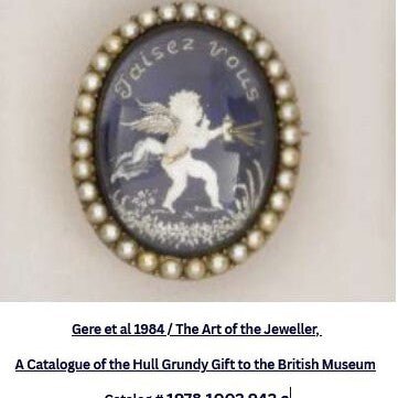 Georgian Cherub Brooch of 15ct Gold - Trademark Antiques