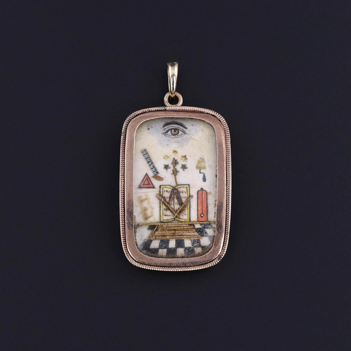 Georgian Era Masonic Pendant - Trademark Antiques