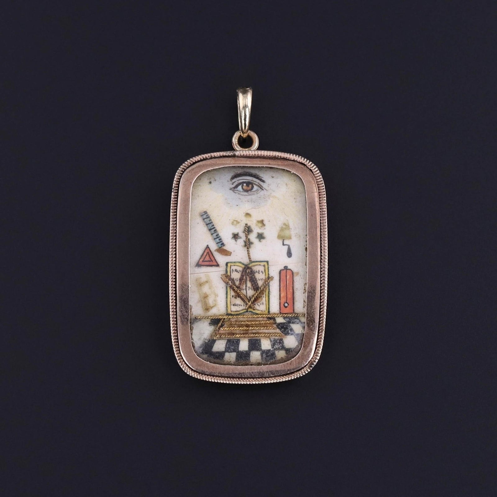 Georgian Era Masonic Pendant - Trademark Antiques