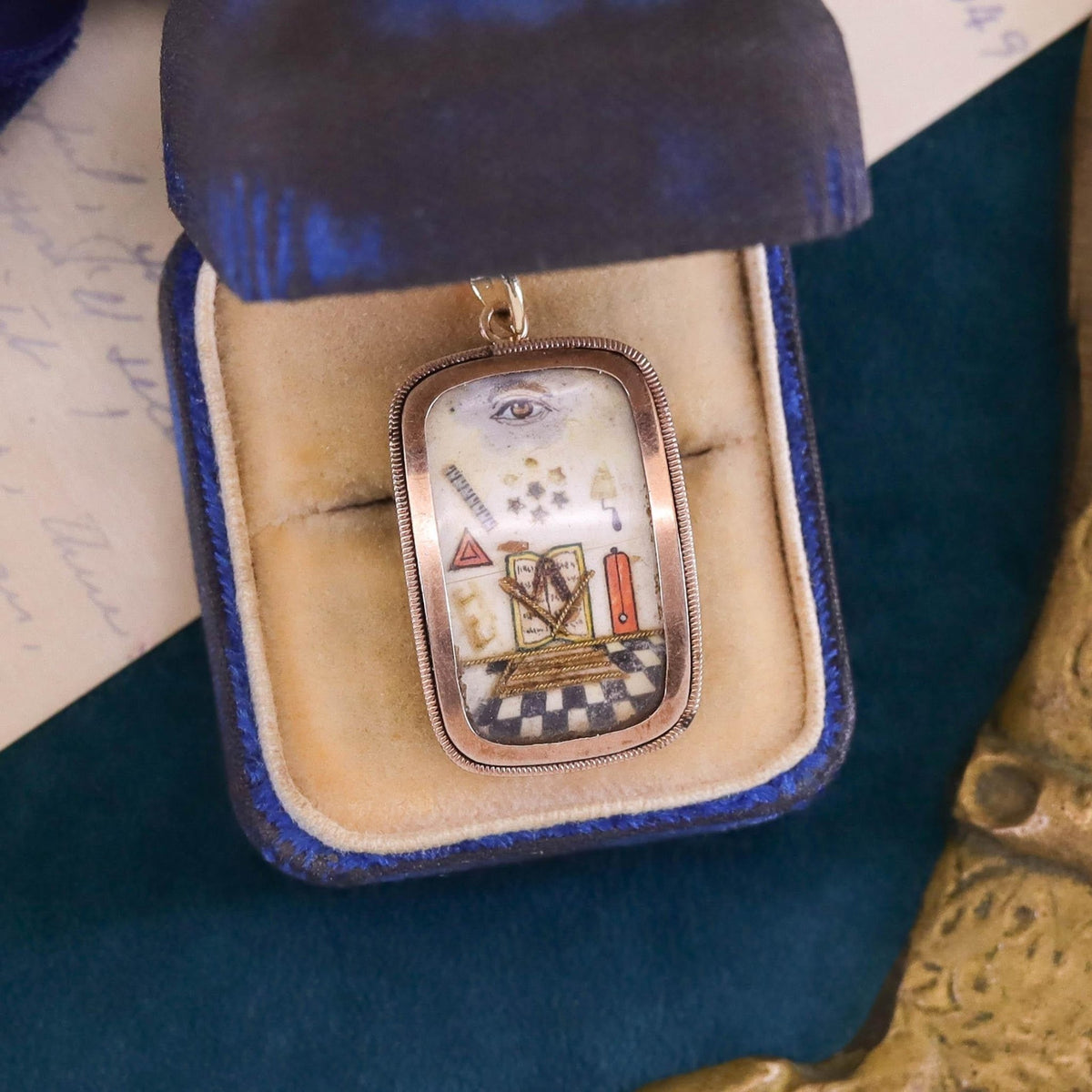 Georgian Era Masonic Pendant - Trademark Antiques
