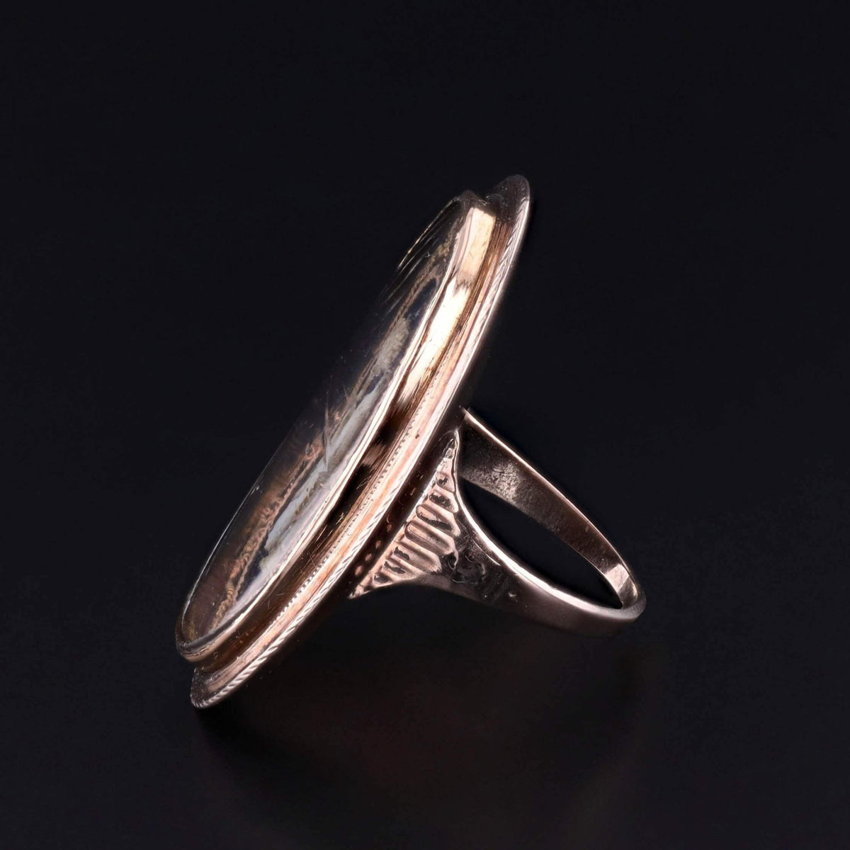 Georgian Mourning Ring in Original Box - Trademark Antiques