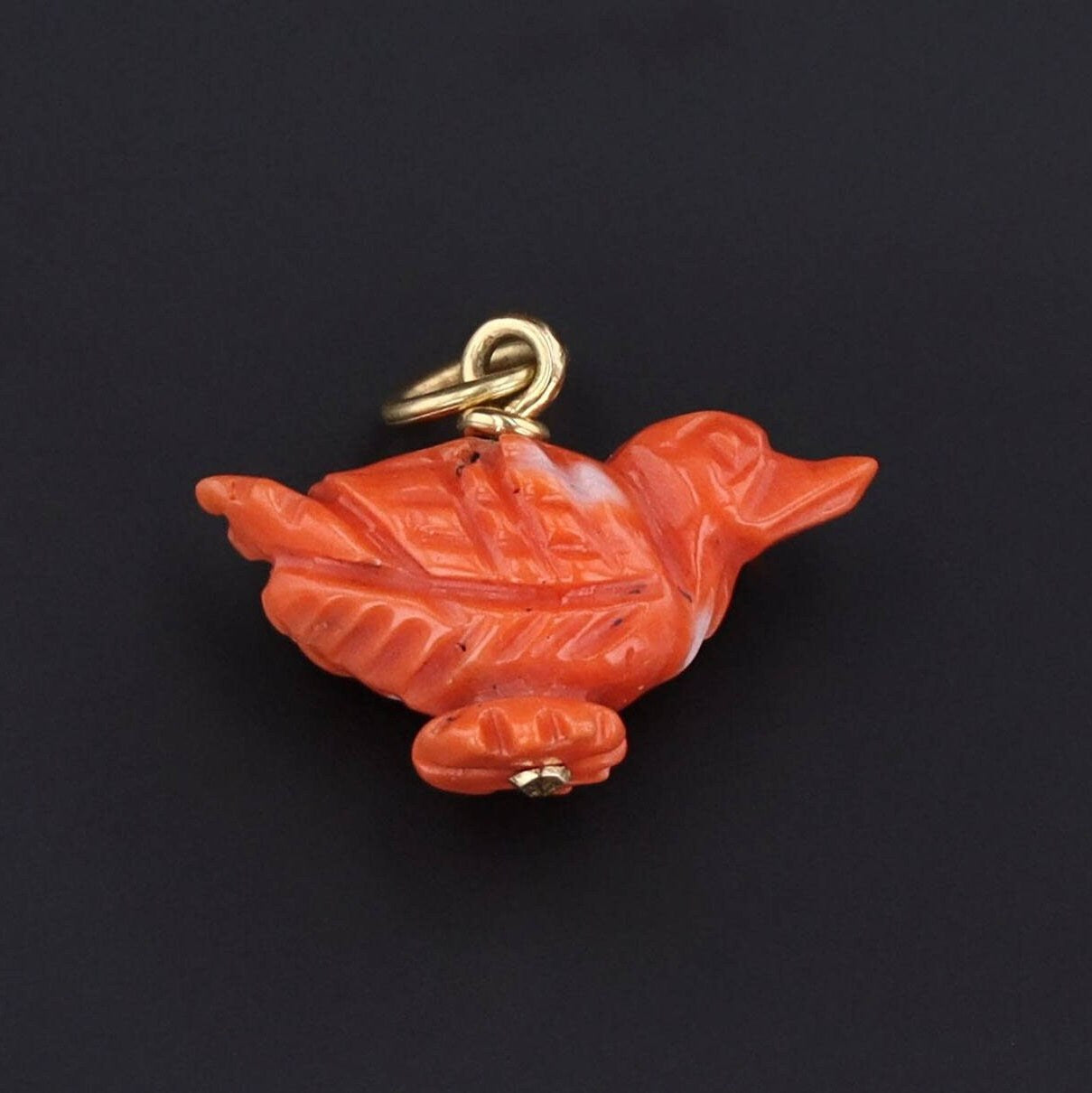 Vintage Corral Duck Charm