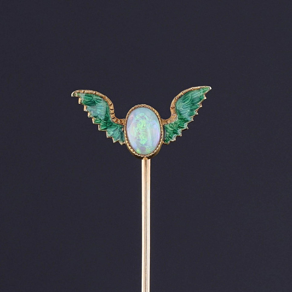 Antique victorian 14k gold opal cheapest stickpin - ww