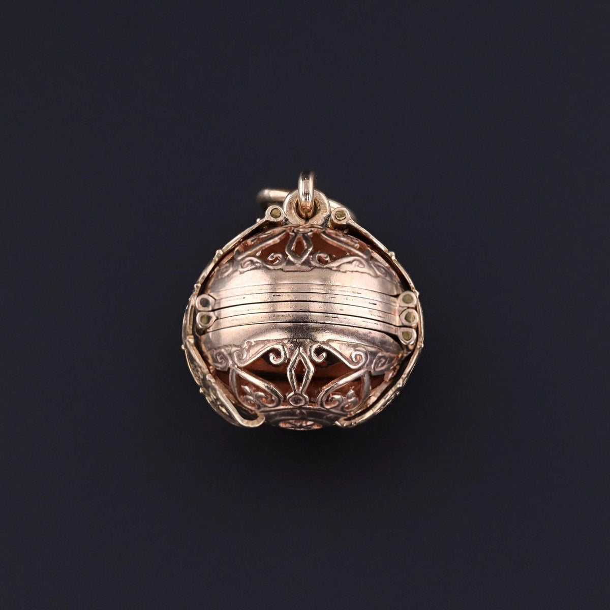 Multi - Photo Orb Locket of 12ct Gold - Trademark Antiques