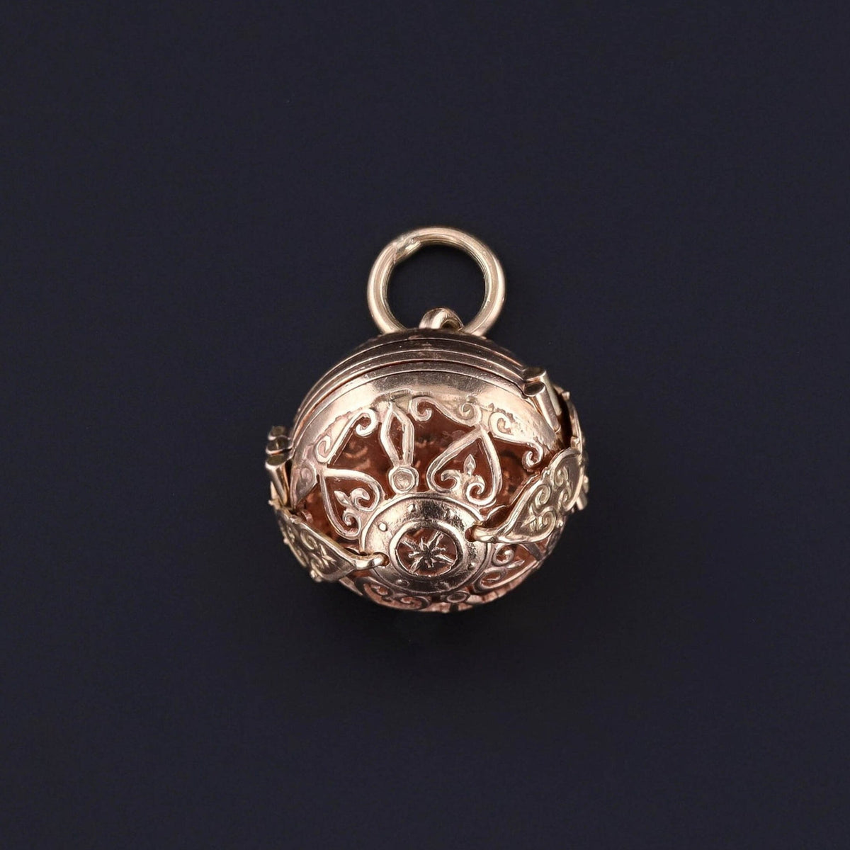 Multi - Photo Orb Locket of 12ct Gold - Trademark Antiques