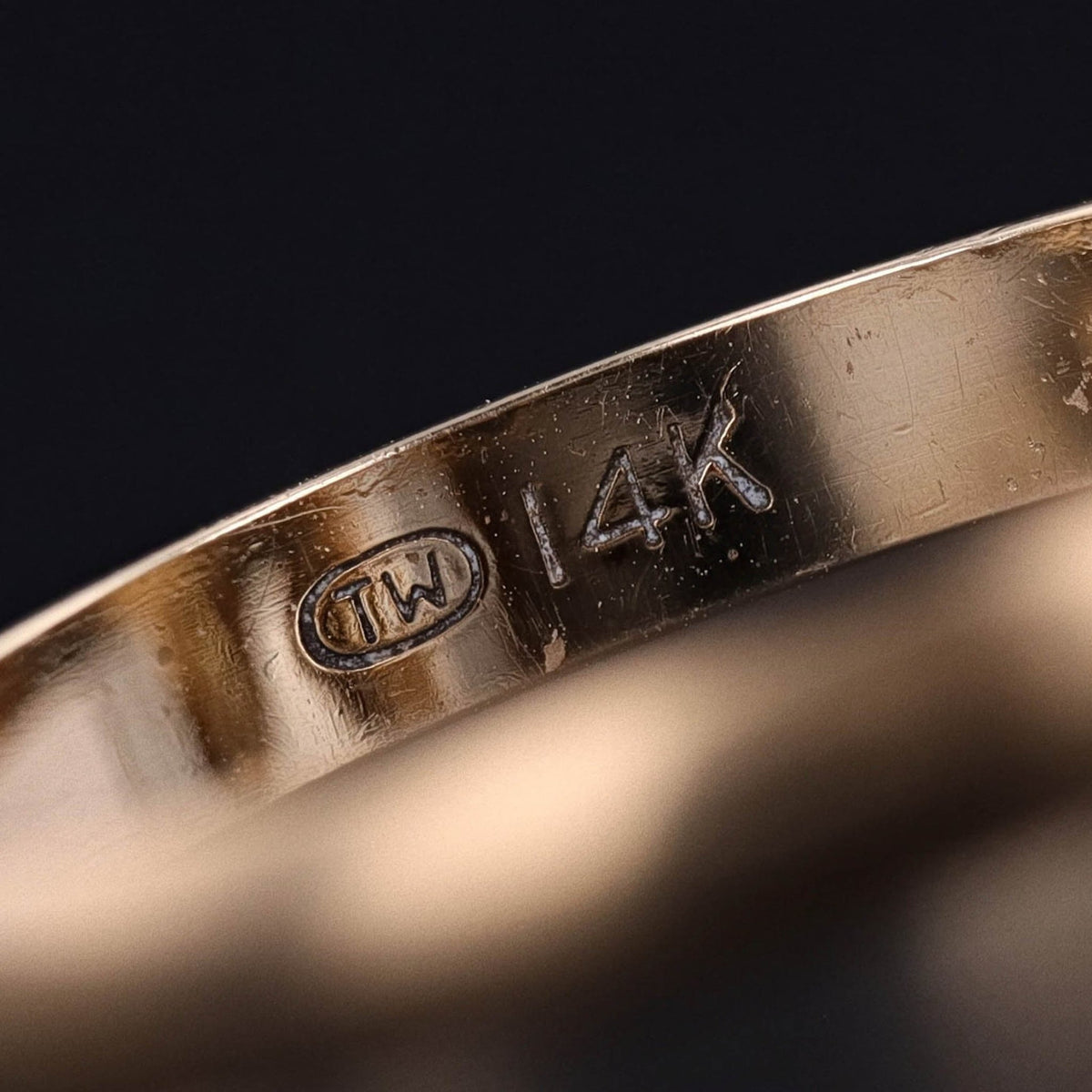 Pearl Cross Ring | Antique Pin Conversion Ring - Trademark Antiques