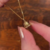 Vintage Bell Charm of 14k Gold