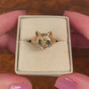 Vintage Cat Ring of 14k Gold