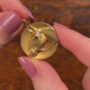 Antique Horse Locket of 10k Gold