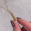 Vintage Empire State Building Stanhope Charm of 14k Gold