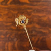Antique Griffin Stickpin of 14k Gold