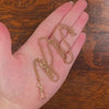 Victorian Watch Chain of 10k Rose Gold