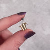 Vintage Champagne Bucket Charm of 14k Gold