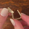 Vintage Charm Holder of 14k Gold