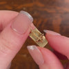 Vintage Mouse Trap Charm of 14k Gold