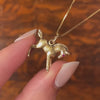 Vintage Horse Charm of 9ct Gold