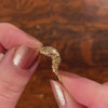 Vintage Moveable Fish Charm of 14k Gold