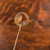 Antique French Enamel Stickpin of 18k Gold