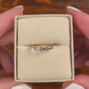 Antique Forget-me-not Pinky or Child's Ring of 10k Gold