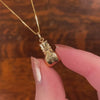 Vintage Money Bag Charm of 14k Gold