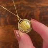 Vintage Italian Ceres Fertility Pendant of 18k Gold