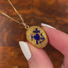 Antique Faith, Hope, and Charity Locket of 14k Gold