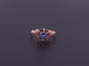 Antique Sapphire and Diamond Ring of 10k Gold