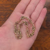 Antique Love Knot Bracelet of 14k Rose & Green Gold
