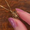 Vintage Insect Charm of 18k Gold