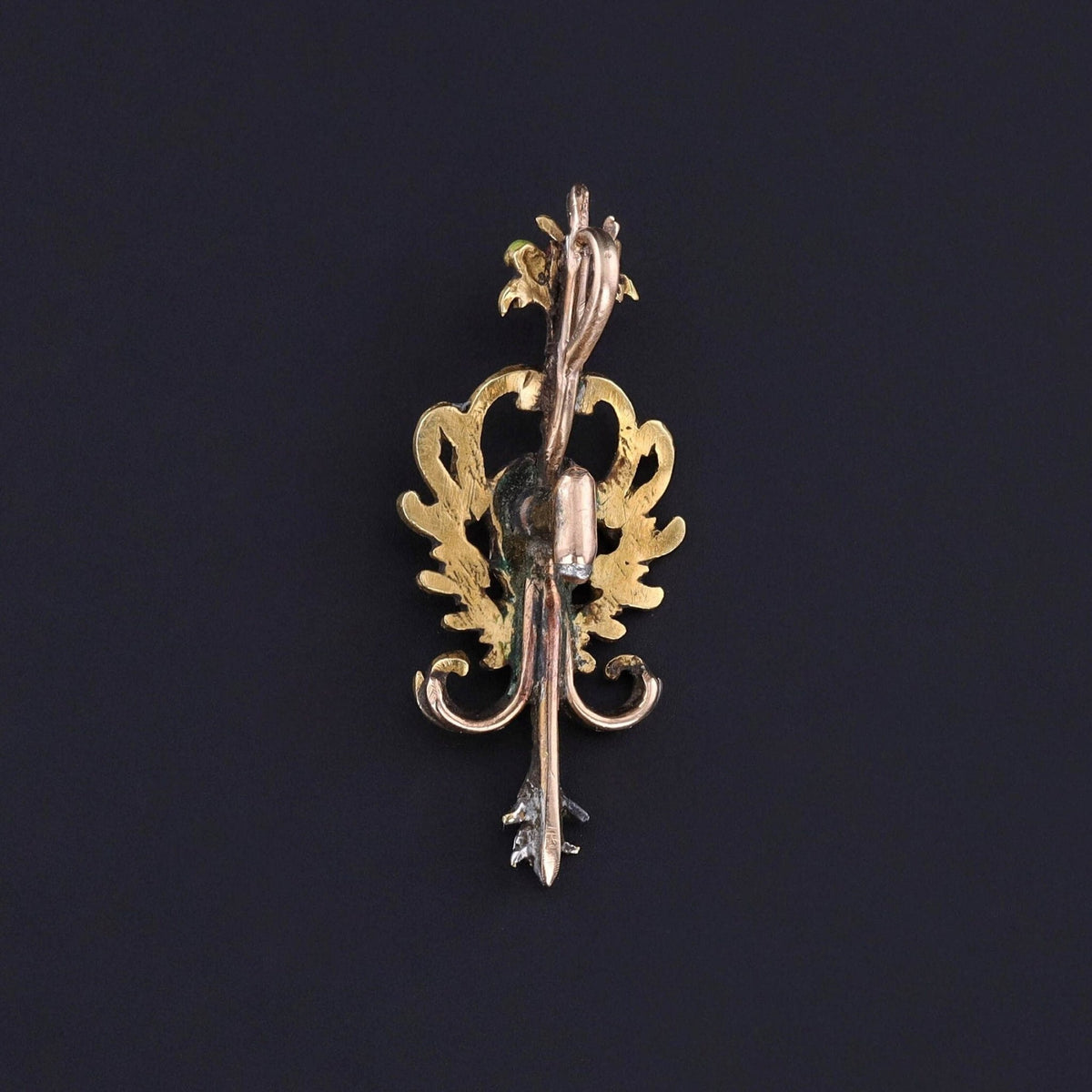 Renaissance Enamel Winged Cherub Pendant of 22ct Gold - Trademark Antiques