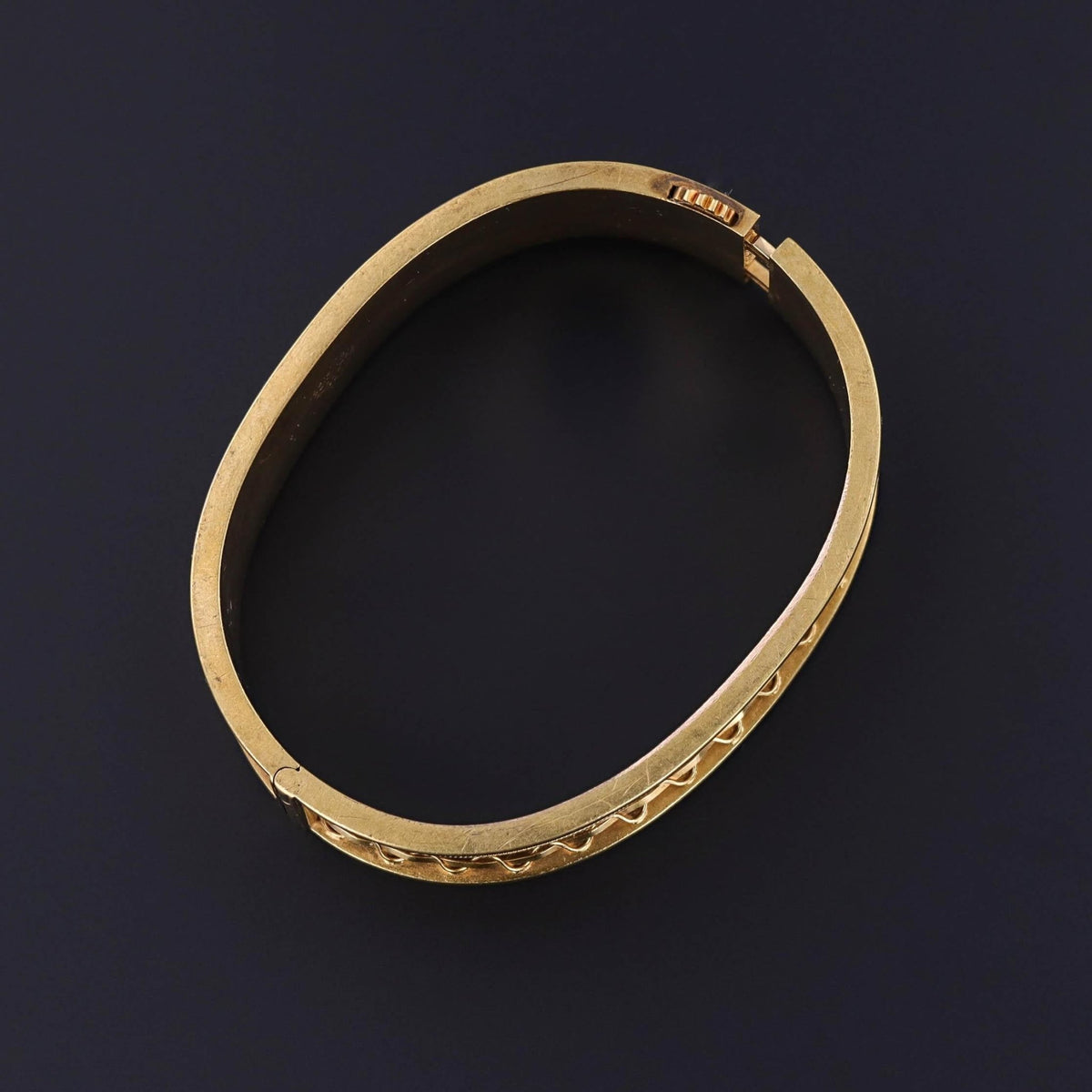 Victorian Bracelet Pair of 14k Gold - Trademark Antiques