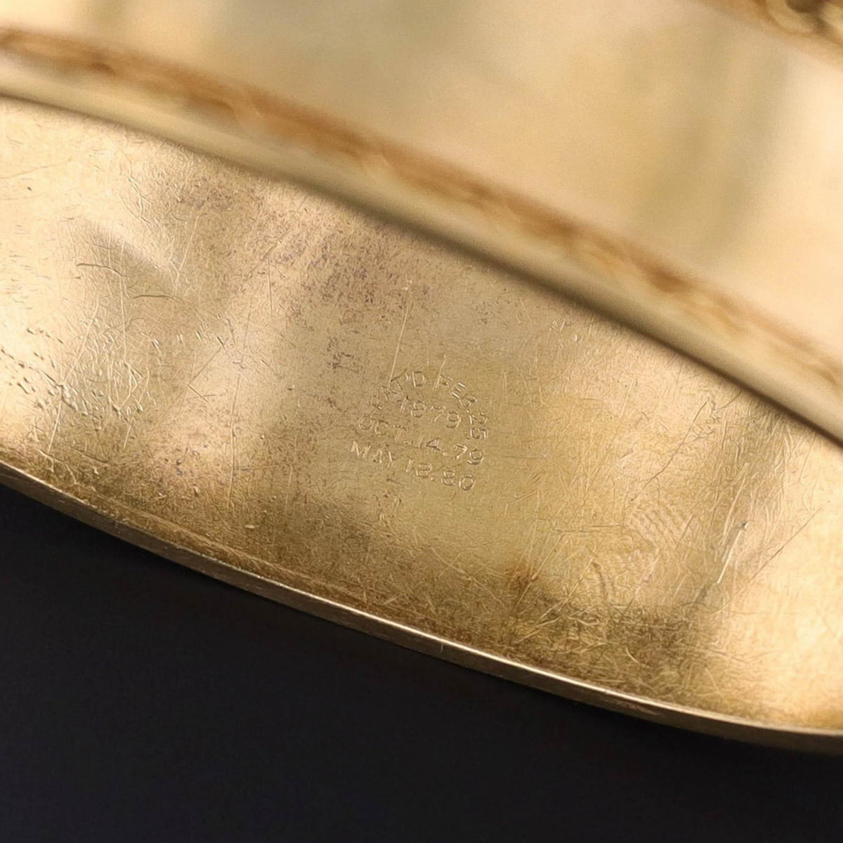 Victorian Bracelet Pair of 14k Gold - Trademark Antiques