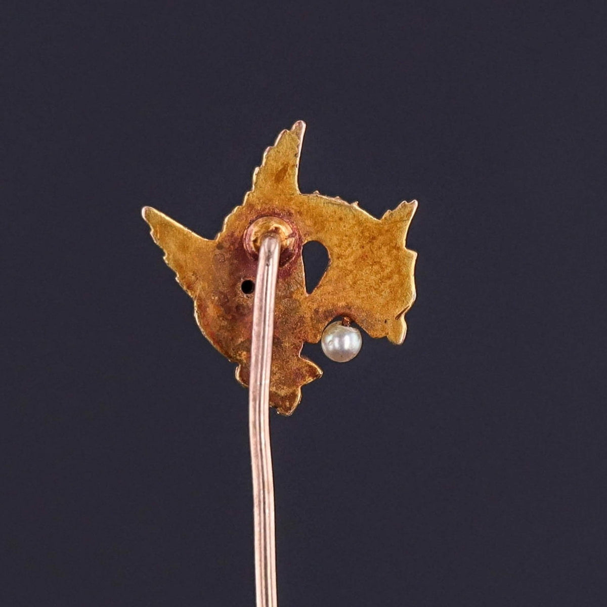 Victorian Dragon Stickpin of 14k Gold - Trademark Antiques