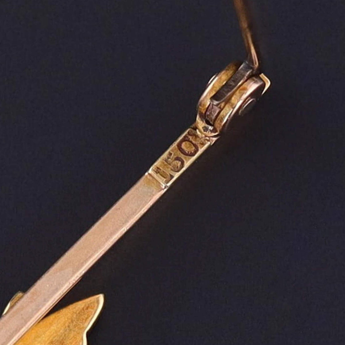 Victorian Insect Bar Pin of 15ct Gold - Trademark Antiques