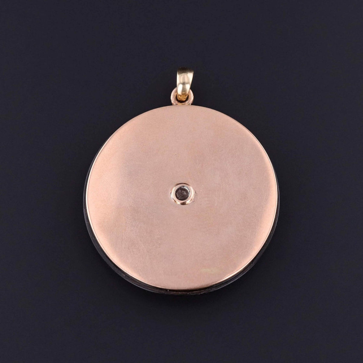 Victorian Onyx Star Pendant of 14k Gold - Trademark Antiques