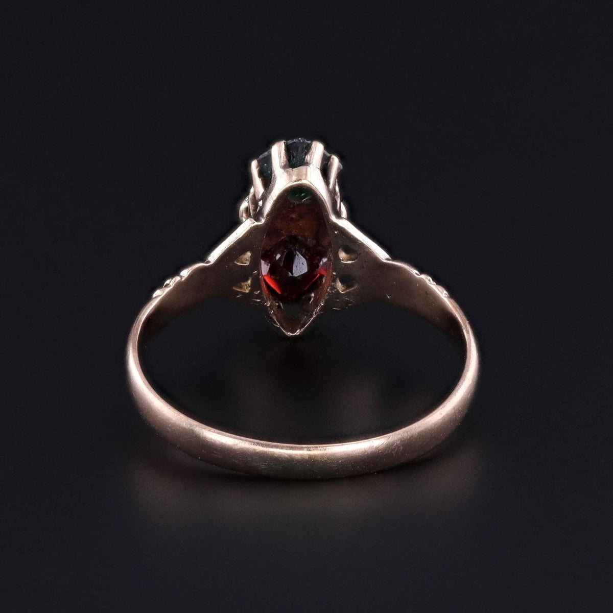 Victorian Ring of 9ct Gold - Trademark Antiques