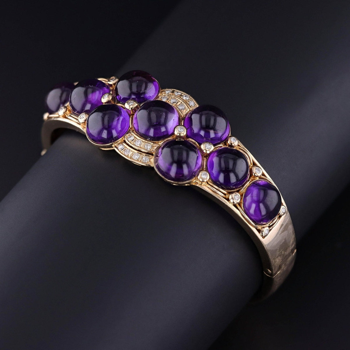 Vintage Amethyst Ring of 14k Gold - Trademark Antiques