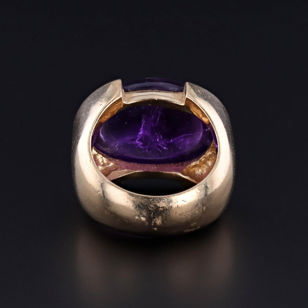 Vintage Amethyst Ring of 14k Gold - Trademark Antiques