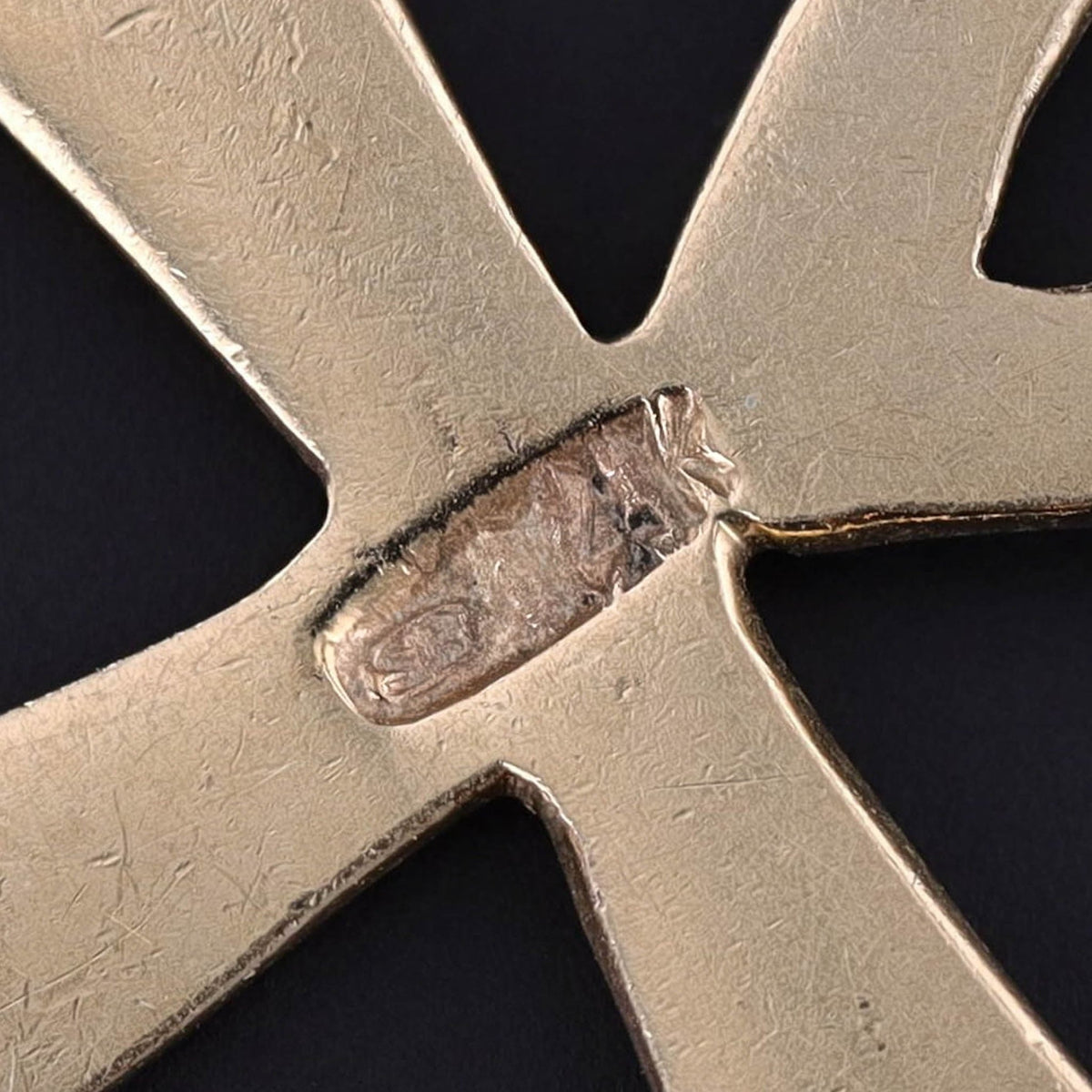 Vintage Ankh Pendant of 14k Gold - Trademark Antiques