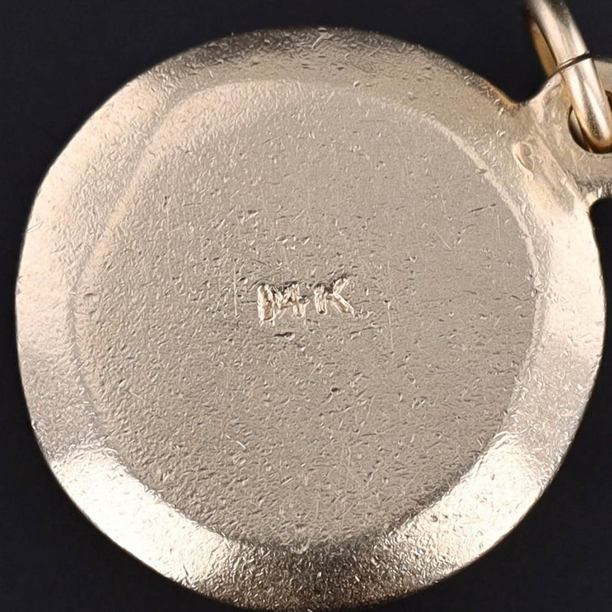 Vintage Anniversary Moveable Cake Charm of 14k Gold - Trademark Antiques