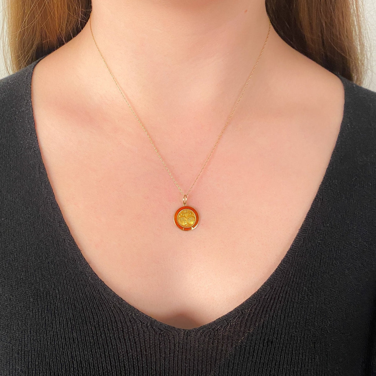 Vintage Atlas Conversion Charm of 10k Gold - Trademark Antiques