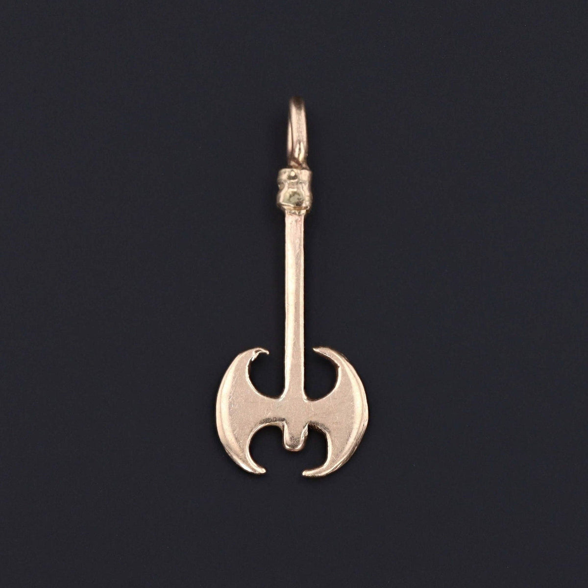 Vintage Axe Pendant of 14k Gold - Trademark Antiques