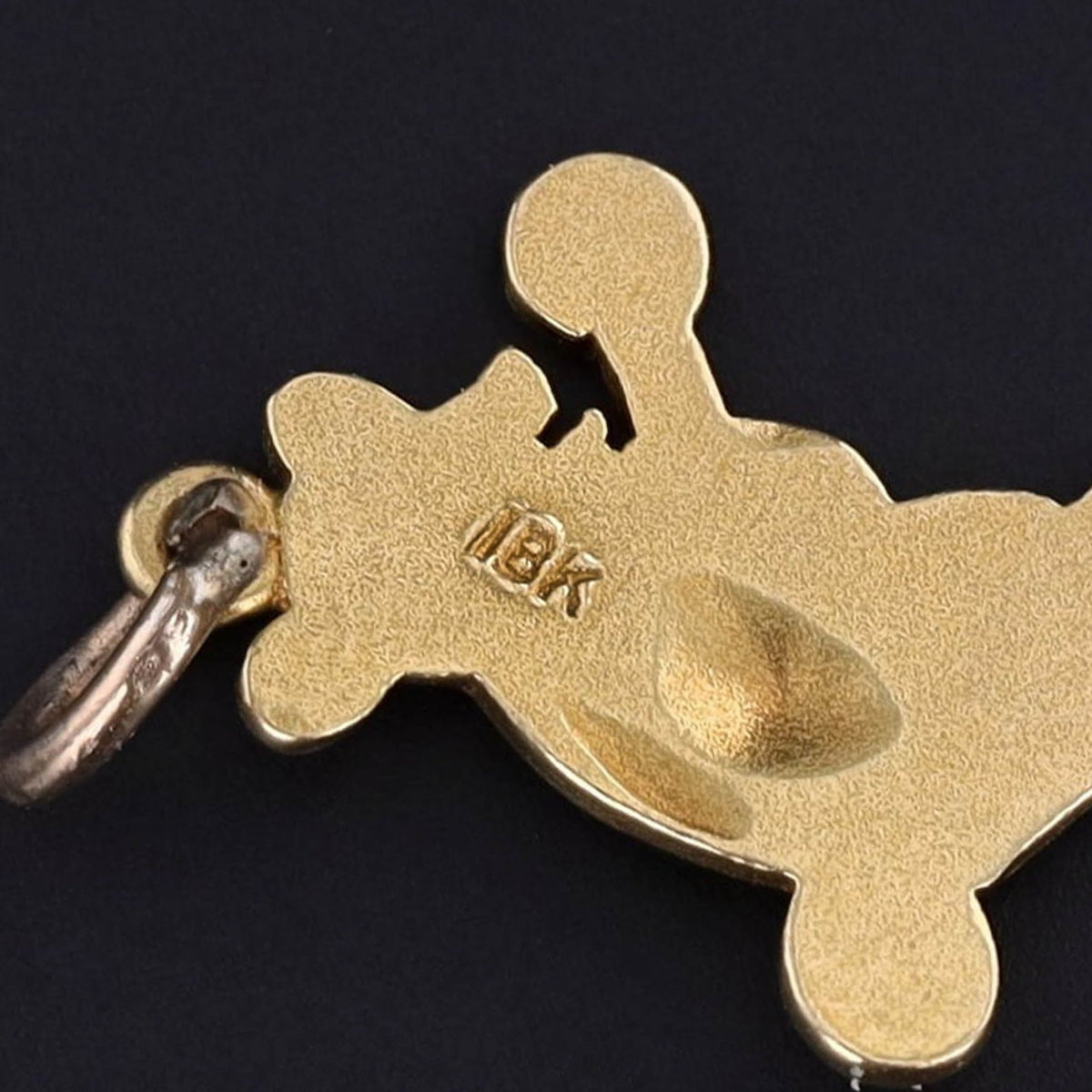 Vintage Bear Charm of 18k Gold - Trademark Antiques