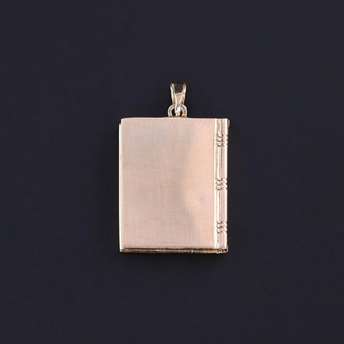 Vintage Book Locket of 14k Gold - Trademark Antiques