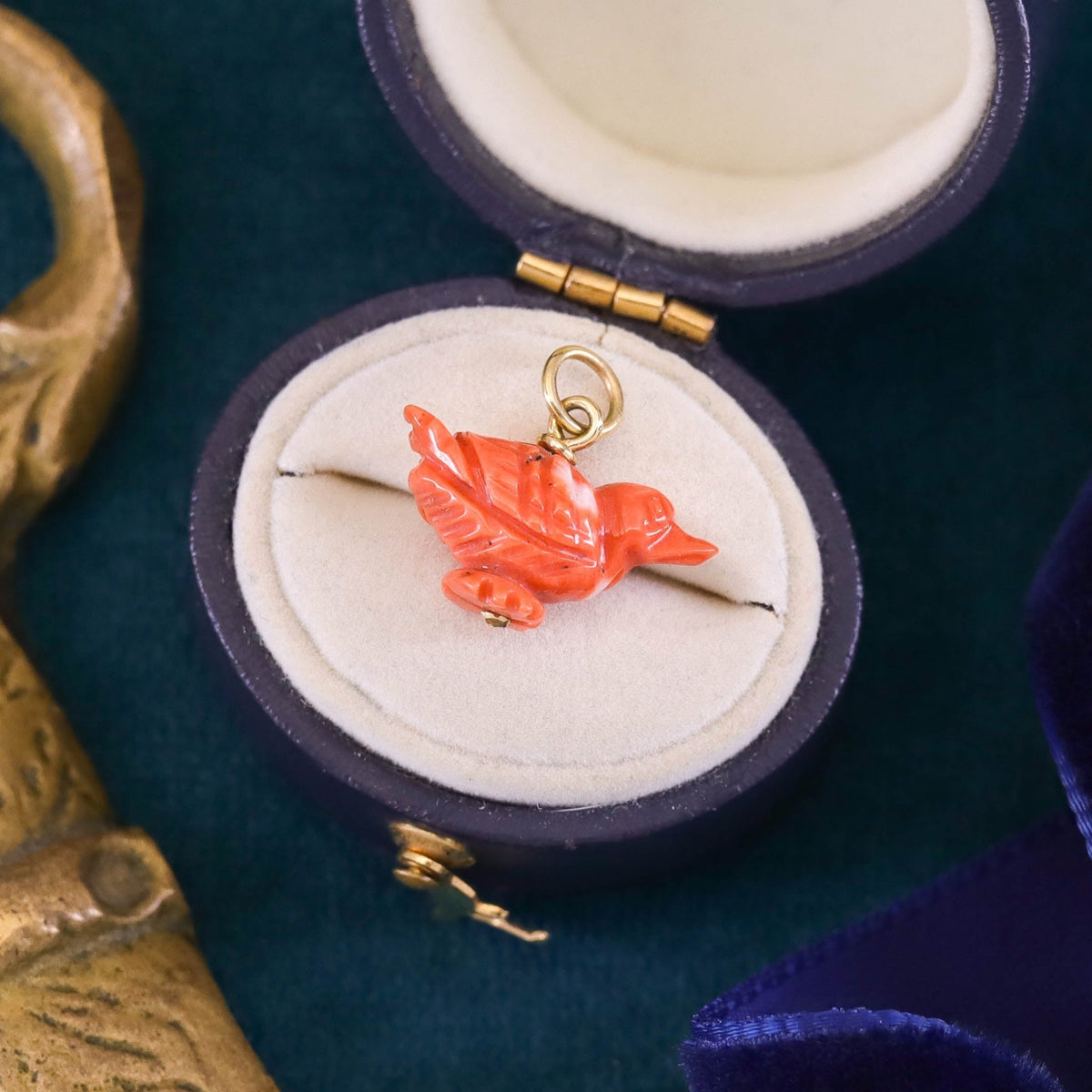 Vintage Corral Duck Charm - Trademark Antiques