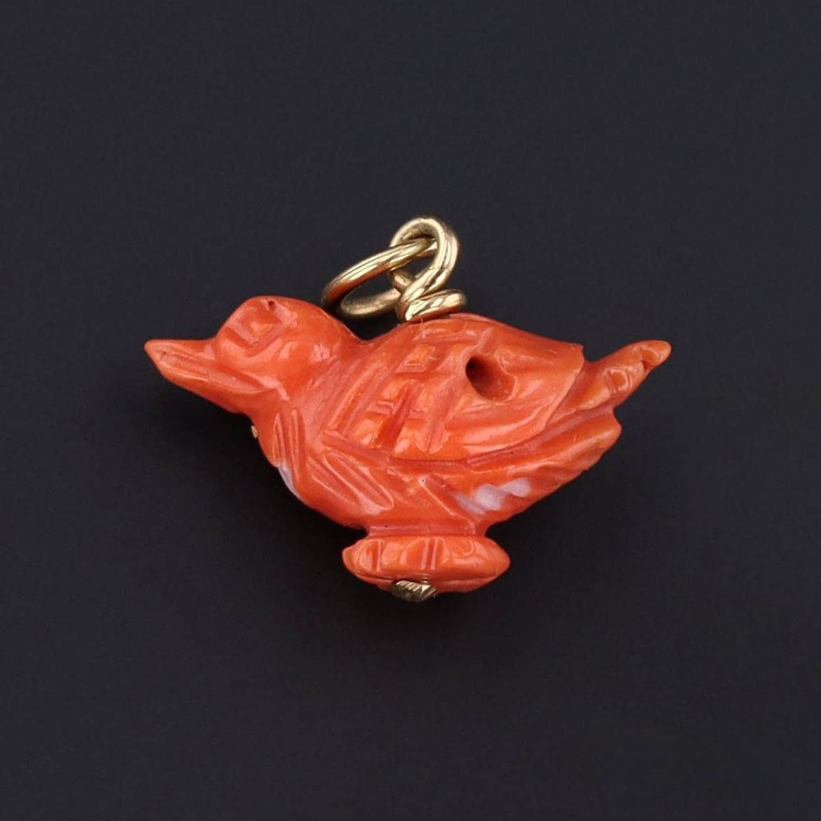Vintage Corral Duck Charm - Trademark Antiques