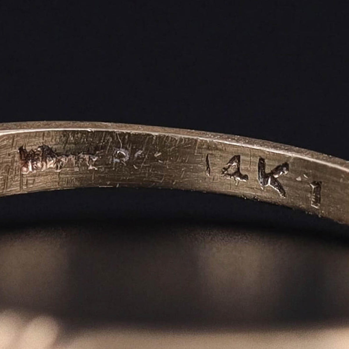 Vintage Diamond Band of 14k Gold - Trademark Antiques